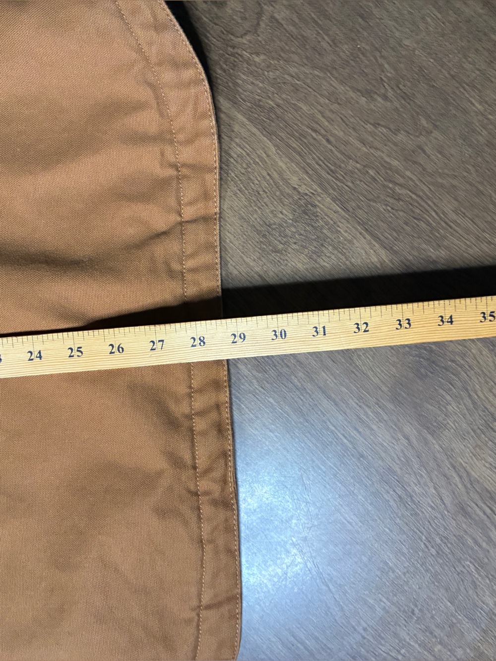 Carhartt Washed Duck Mock Neck Vest Sherpa Lined Brown Model OV4277-M Size Large - Picture 16 of 16